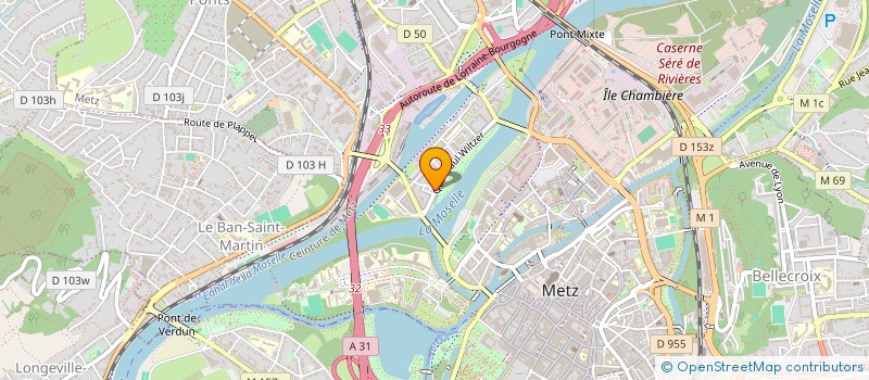 localisation de l'entreprise BONNE ETOILE  METZ