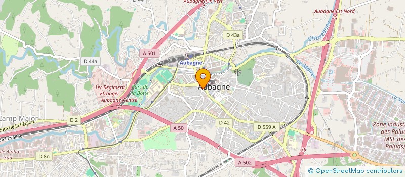 localisation de l'entreprise BONNE ETOILE à AUBAGNE