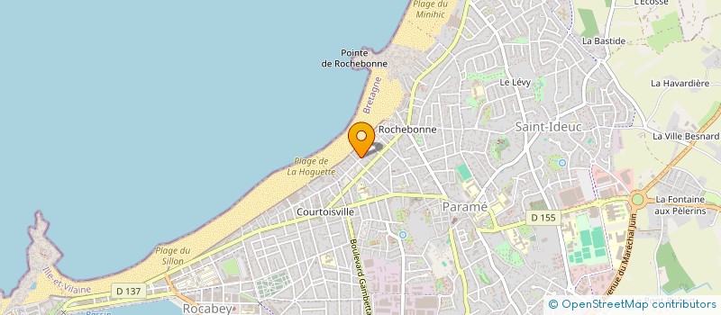 localisation de l'entreprise BONNE GRAINE  SAINT-MALO