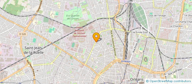 localisation de l'entreprise BONNE IDEE à ORLEANS