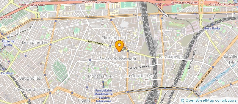 localisation de l'entreprise BONNE JOURNEE  PARIS