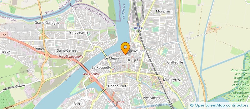localisation de l'entreprise BONNE MANIERE STUDIO à ARLES