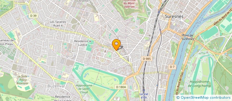 localisation de l'entreprise BONNE MINE à SURESNES