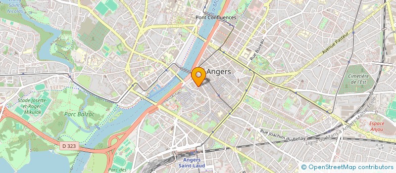 localisation de l'entreprise BONNE MINE à ANGERS