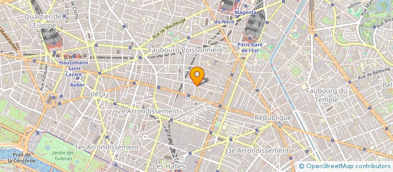 localisation de l'entreprise BONNE NOUVELLE  PARIS