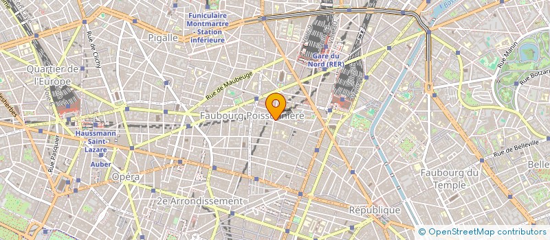 localisation de l'entreprise BONNE NOUVELLE  PARIS