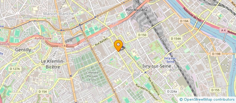 localisation de l'entreprise BONNE NOUVELLE  AUBERVILLIERS