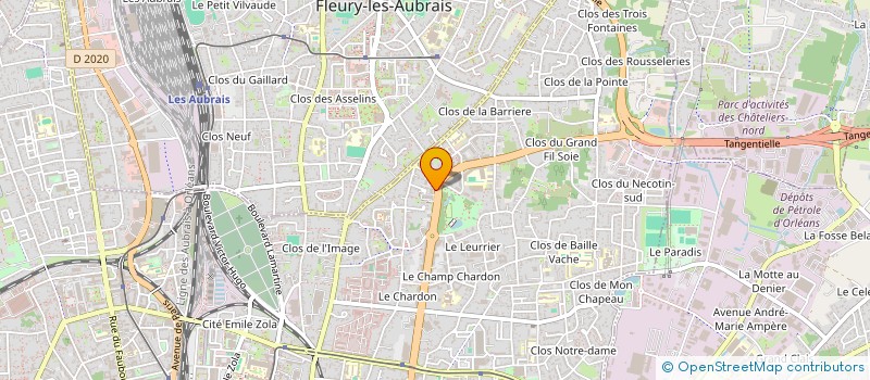 localisation de l'entreprise BONNE OUIE à ORLEANS