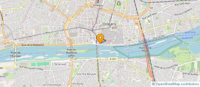 localisation de l'entreprise BONNE PIOCHE à ORLEANS