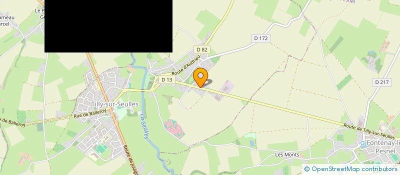 localisation de l'entreprise BONNE PIOCHE  TILLY-SUR-SEULLES