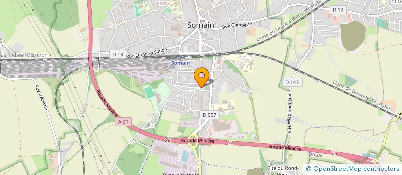 localisation de l'entreprise BONNE PIOCHE MUSIQUE  SOMAIN