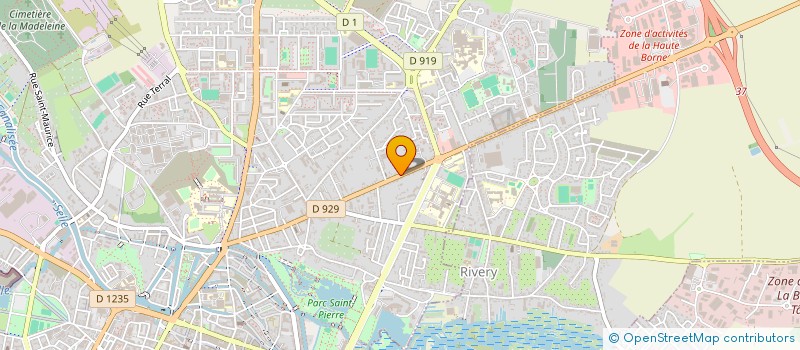 localisation de l'entreprise BONNE-ROUARD à AMIENS