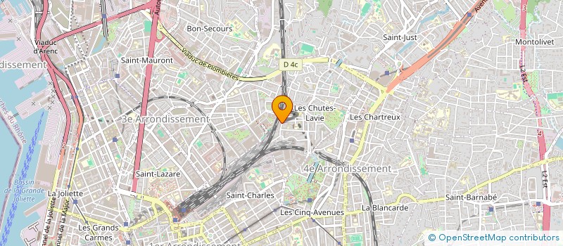 localisation de l'entreprise BONNE ROUTE, BON VENT à MARSEILLE