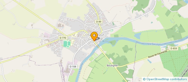 localisation de l'entreprise BONNE SAISON à LES HAUTS-D'ANJOU
