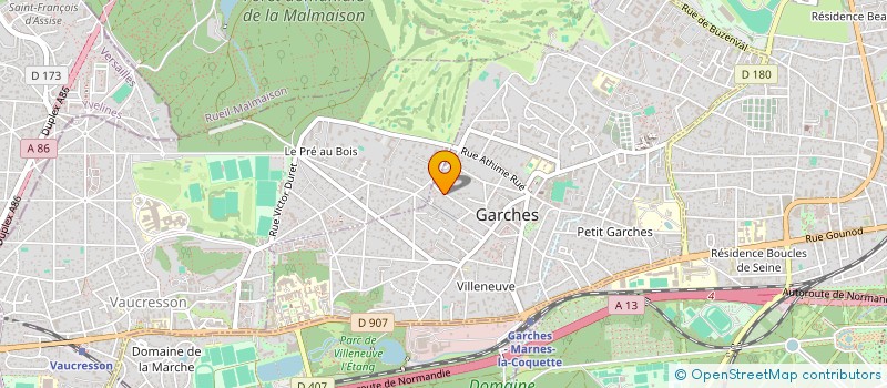 localisation de l'entreprise BONNE SOURCE 56 à GARCHES