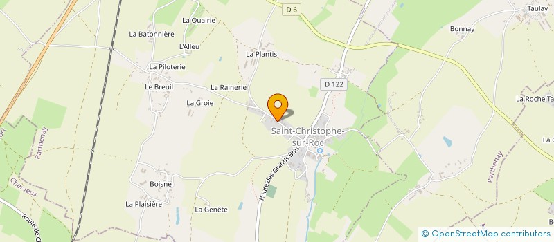 localisation de l'entreprise BONNEAU ET FILS à SAINTE-OUENNE