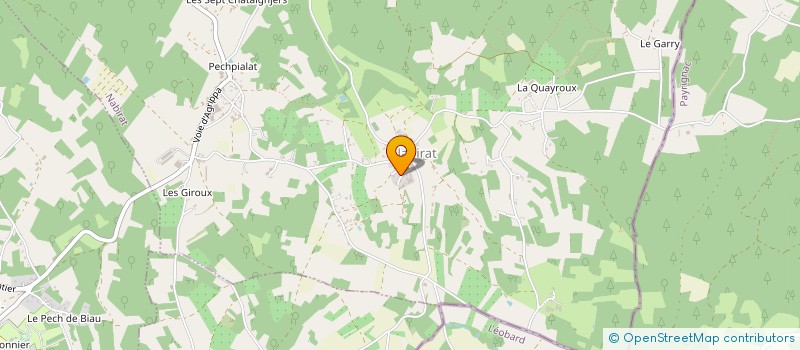 localisation de l'entreprise BONNEAU LOCATION  CENAC ET SAINT JULIEN