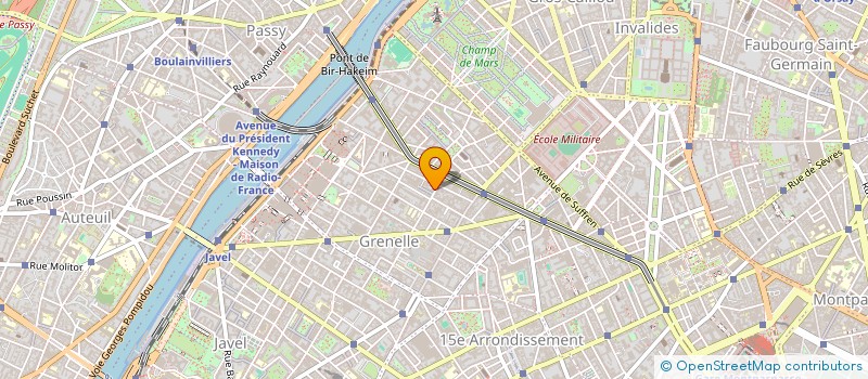 localisation de l'entreprise BONNEAU TRANS EXPRESS  PARIS