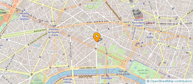 localisation de l'entreprise BONNECARRERE ET ASSOCIES  PARIS