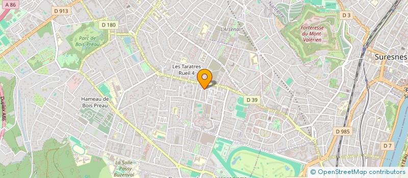 localisation de l'entreprise BONNEFOI IMMOBILIER à RUEIL-MALMAISON