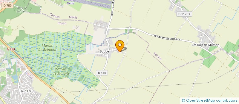 localisation de l'entreprise BONNEFON  SAINT-GEORGES-DE-DIDONNE