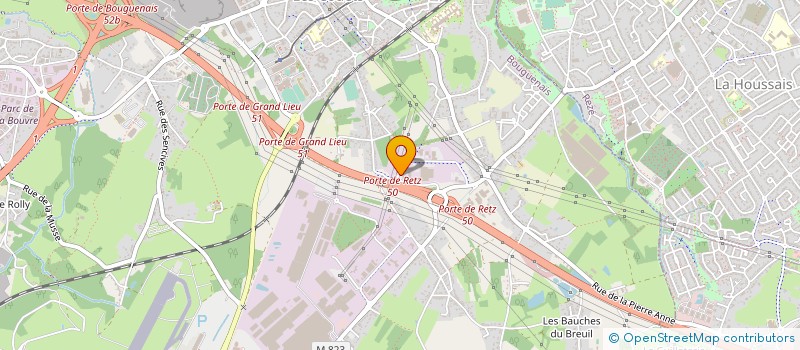 localisation de l'entreprise BONNEFON SAS à BOUGUENAIS