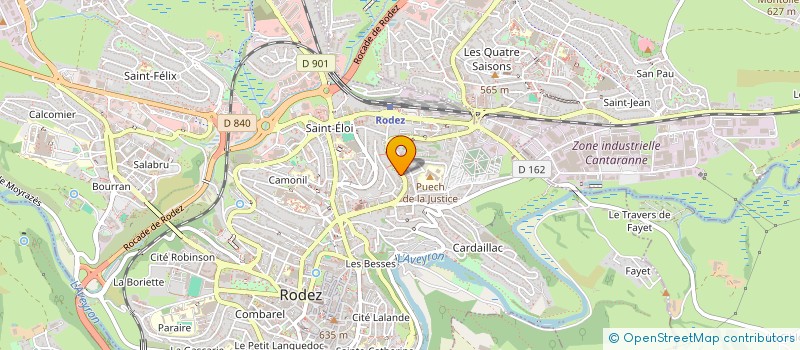 localisation de l'entreprise BONNEFOUS IMMOBILIER  LE TRUEL