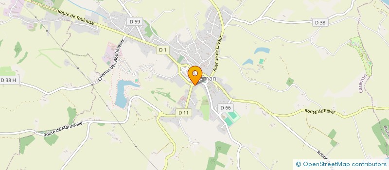 localisation de l'entreprise BONNEFOY-VARIN à CARAMAN