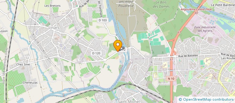 localisation de l'entreprise BONNEMAIN GUILLAUME  FLEAC