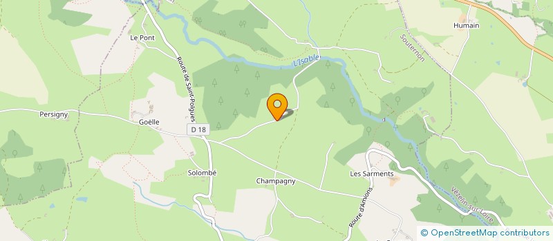 localisation de l'entreprise BONNEMAISON TRAVAUX  SOUTERNON