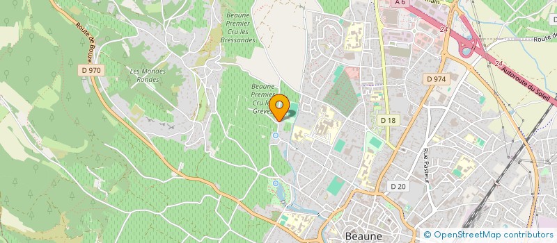 localisation de l'entreprise BONNEMAR  BEAUNE