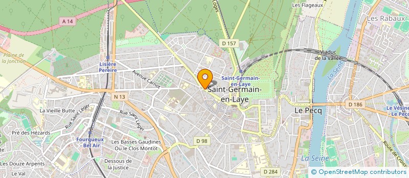 localisation de l'entreprise BONNENFANT 3  SAINT-GERMAIN-EN-LAYE