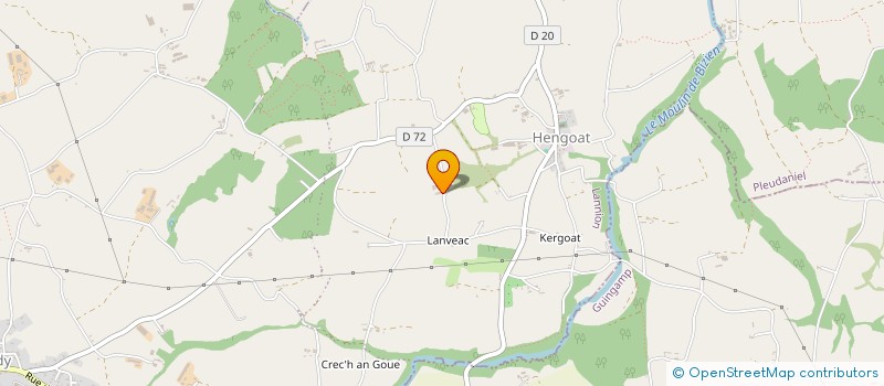 localisation de l'entreprise BONNENTI  LA ROCHE-JAUDY