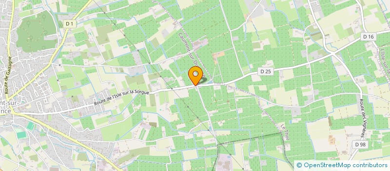 localisation de l'entreprise BONNES ACTIONS à CAUMONT-SUR-DURANCE