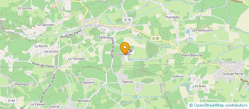 localisation de l'entreprise BONNESBOX à SAINT-JULIEN