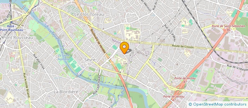 localisation de l'entreprise BONNESOEUR NICOLAS MAZAINI HAKIM à NANTES