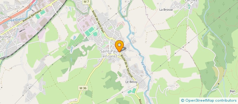 localisation de l'entreprise BONNET DELOIRE  SAINT-PAUL-EN-JAREZ