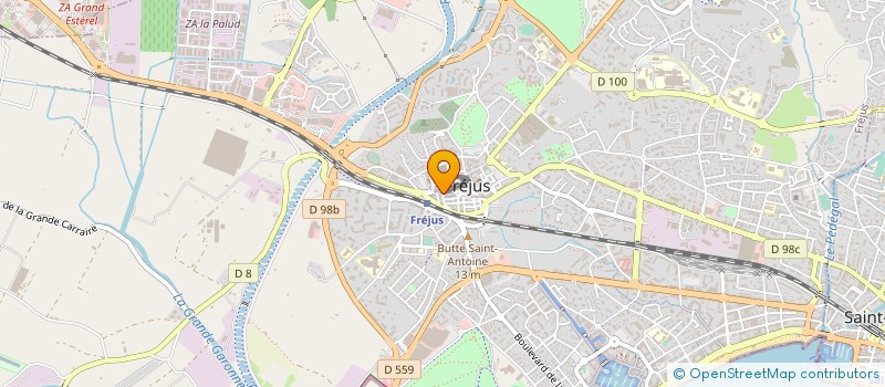 localisation de l'entreprise BONNET FRERE ET SOEUR à FREJUS