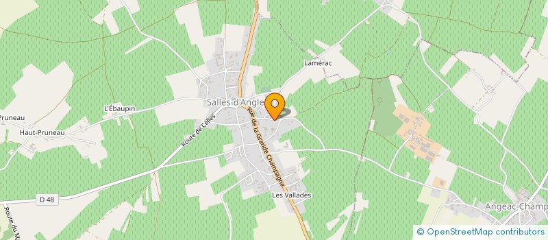 localisation de l'entreprise BONNET FROID VITICOLE  SALLES-D'ANGLES