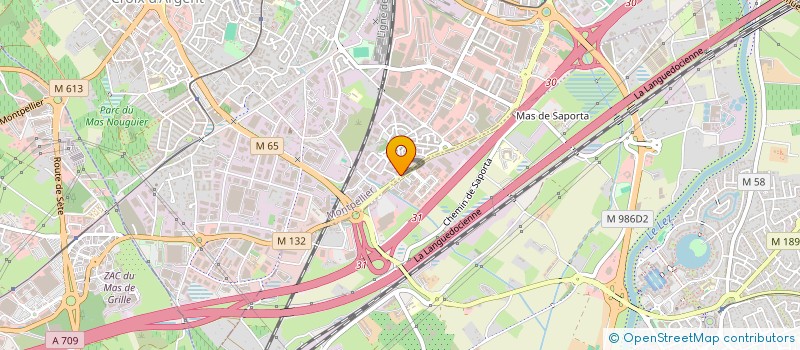 localisation de l'entreprise BONNET II à MONTPELLIER