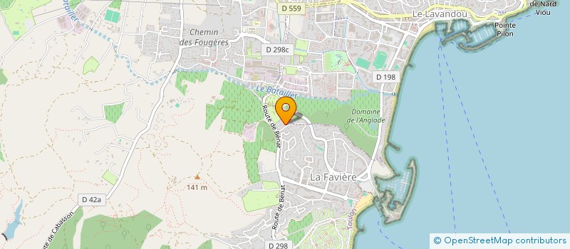 localisation de l'entreprise BONNET INDIVISION  BORMES-LES-MIMOSAS