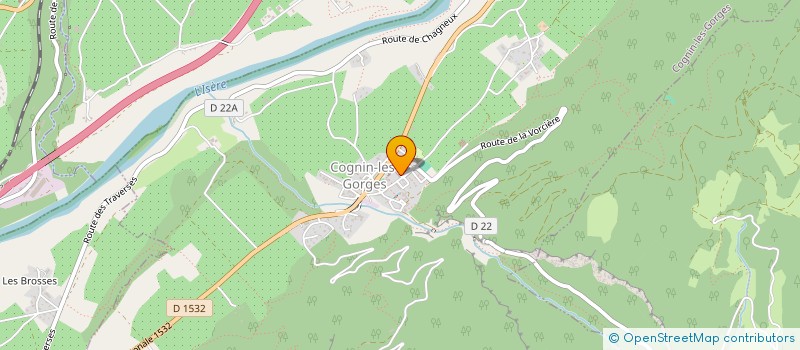 localisation de l'entreprise BONNET INVEST  IZERON