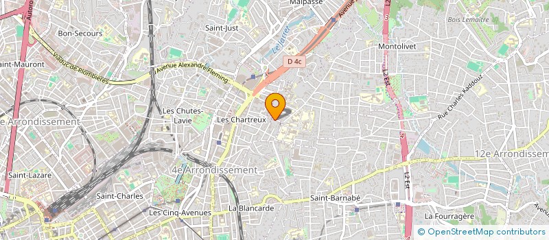 localisation de l'entreprise BONNET INVESTISSEMENTS à MARSEILLE