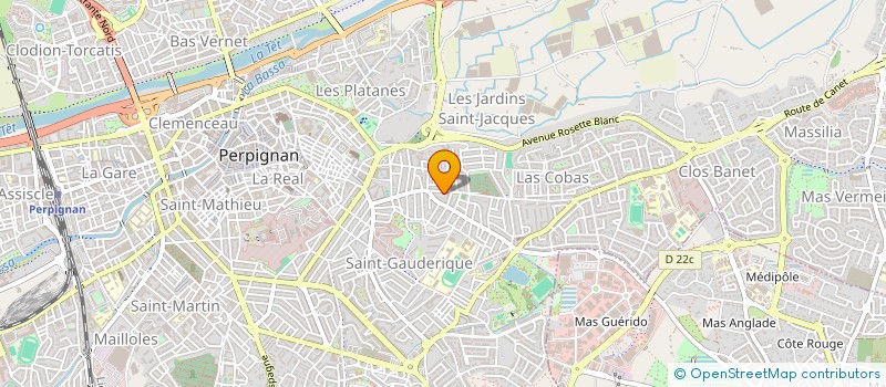 localisation de l'entreprise BONNET JANS à PERPIGNAN