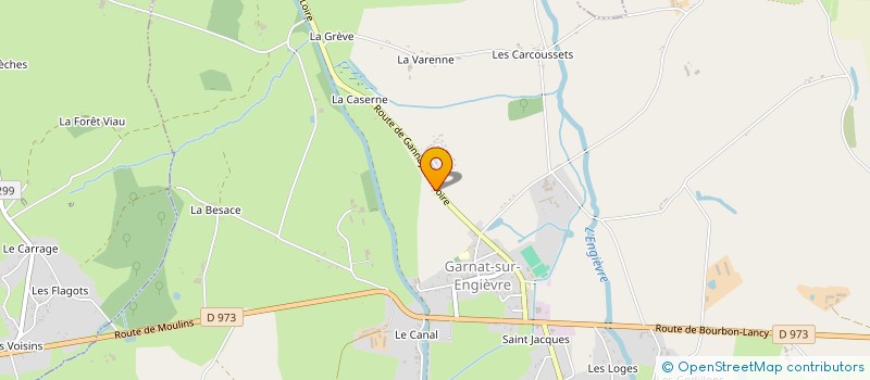 localisation de l'entreprise BONNET KEVIN  GARNAT-SUR-ENGIEVRE