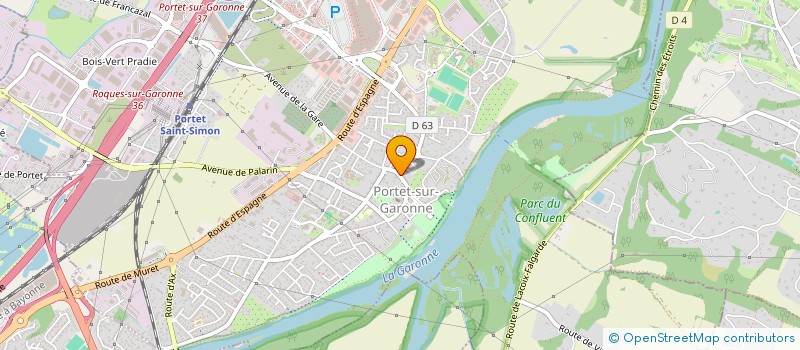 localisation de l'entreprise BONNET P. ET PIALAT A.  PORTET-SUR-GARONNE