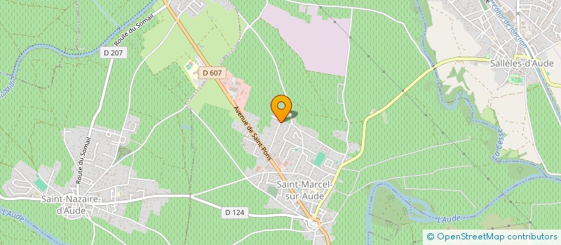 localisation de l'entreprise BONNET TAXI  MARCORIGNAN