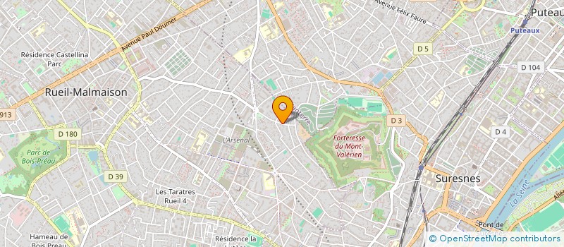 localisation de l'entreprise BONNETAUD à RUEIL-MALMAISON