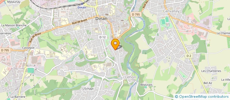localisation de l'entreprise BONNETE INTERNATIONAL à DINAN