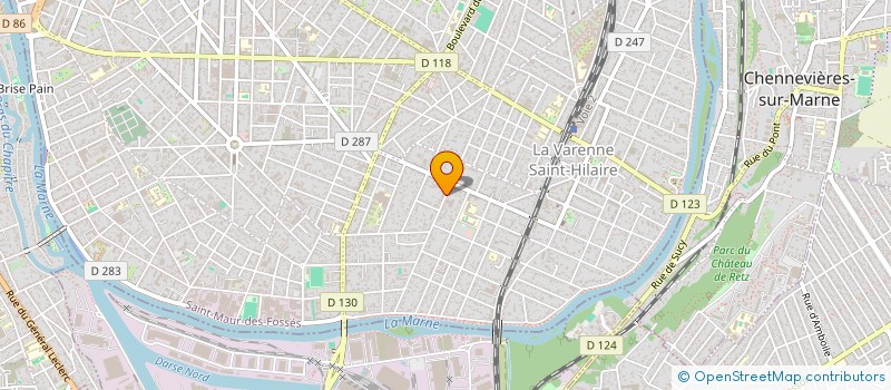 localisation de l'entreprise BONNEUIL 52 à SAINT-MAUR-DES-FOSSES